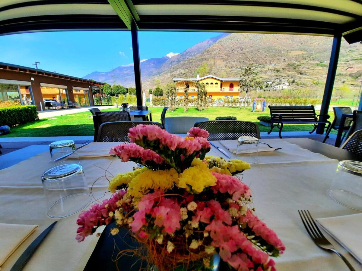 Agriturismo Terra Del Sole Albosaggia Bagian luar foto