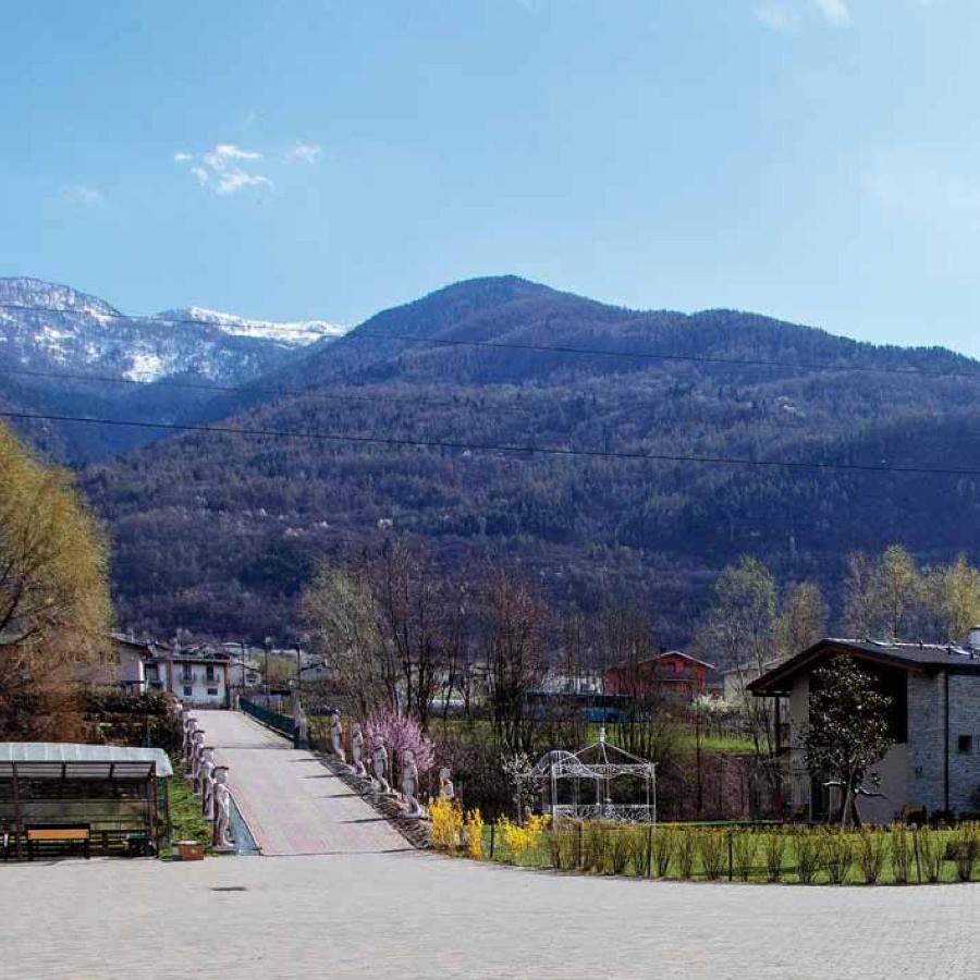 Agriturismo Terra Del Sole Albosaggia Bagian luar foto